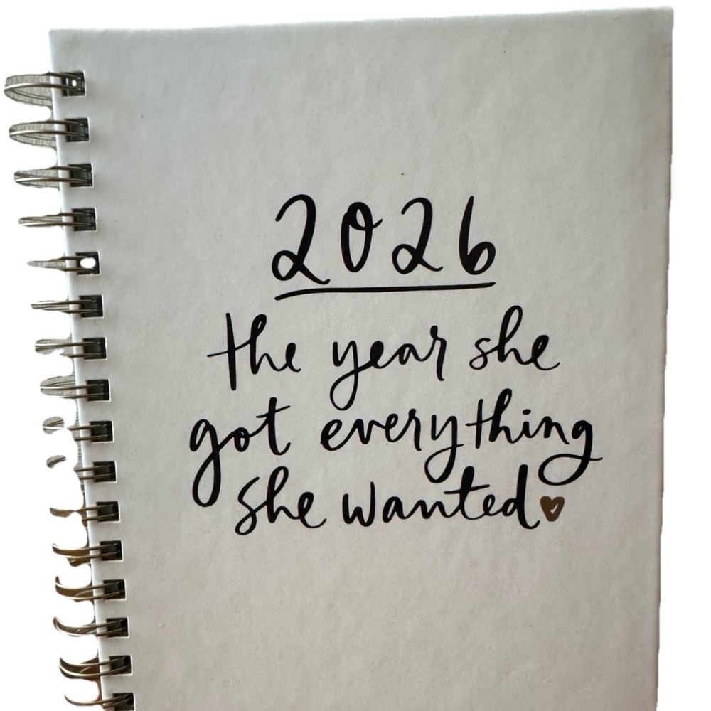 2026 Planners, Eccolo Spiral Agenda Planner, Weekly & Monthly Pages, 12 Months